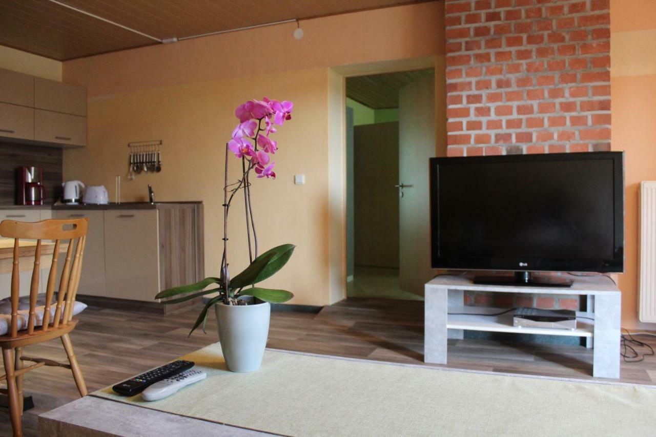 Ferienwohnung Im Gruenen Diesbar-Seusslitz Dış mekan fotoğraf